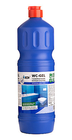 Универсальное моющее средство для для санузлов и ванной комнаты (хлор) RAIN 1л, флип-топ /12/