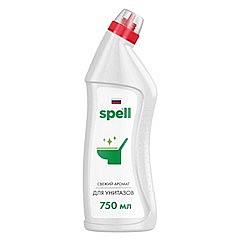 Чистящее средство для унитазов и сантехники SPELL, 750 мл