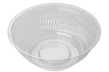 Контейнеры из пластика с разъемной крышкой круглые