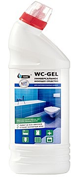 Средство для санузлов и ванной комнаты, хлор, RAIN, 750мл /15/