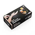 Перчатки виниловые L (9 гр), белые,100 шт/уп., ADM /10/