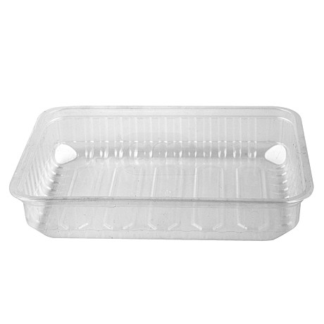 Контейнеры из пластика с разъемной крышкой прямоугольные