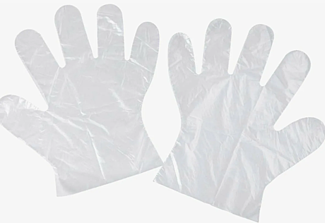 Перчатки полиэтиленовые, M, 12 мкм, 100 шт/уп. /100/