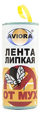 Липкая лента от мух 0,04 м * 0,7 м, AVIORA /600/