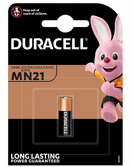Батарейка алкалиновая DURACELL  MN21 1шт/уп.