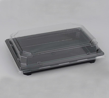 Емкость для суши ПР-С-25 (крыш) прозр., 233*161*50 ЭКО Протэк (320шт/кор) /320/