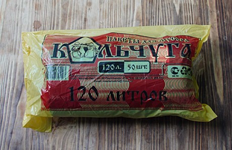 Мешок мусор. 60л. 11 мкм/25шт Кольчуга /50/