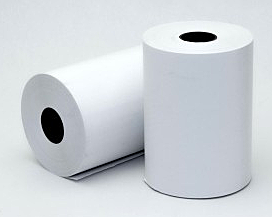 Лента кассовая 57*12 мм, 25 м, термочувствительная, 46гр/м2 (блок 10 шт) /120/