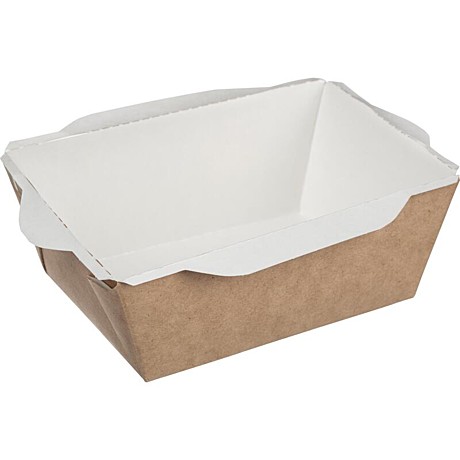 Контейнер 500 мл., крафт картон OSQ OpSalad, 164*115*45мм., без крышки (50шт/уп) /50/600/