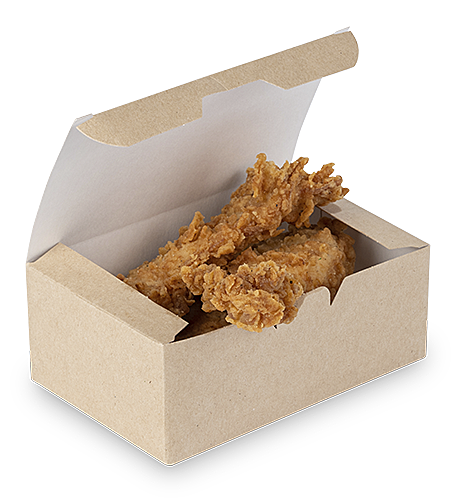 Упаковка OSQ (для наггетсов) Fast Food Box S, 115*75*45мм (25шт/уп) /25/900/
