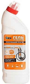 Гель от засоров канализационных труб, RAIN, 750мл /15/