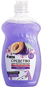 Средство для мытья посуды слива-сакура RAIN, флип-топ, 500мл /15/