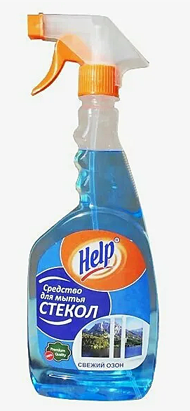 Средство для мытья стекол с триггером 