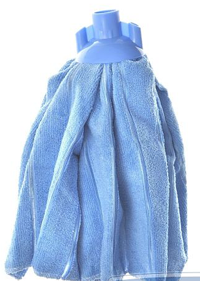 Насадка для швабры, МОП, веревочный (юбка), микрофибра /24/