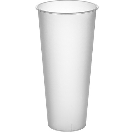 Стакан Bubble Cup 650мл, матовый, цвет: прозрачный (10 шт) /200/ ОЗЛП